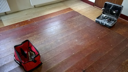voorbeeld van houten vloer vernieuwen